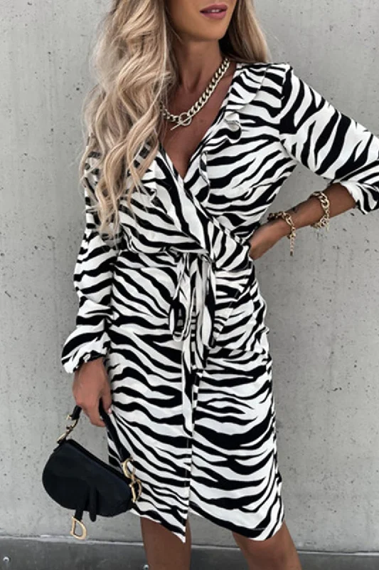 Black White