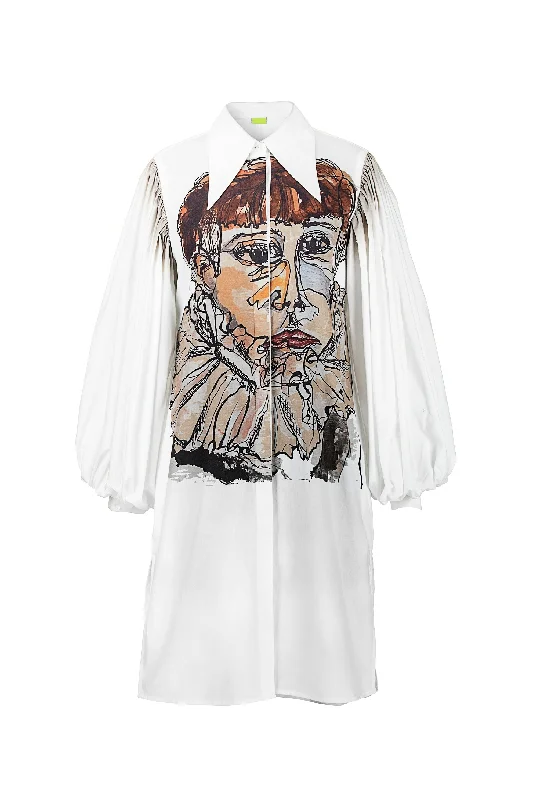 Girl With Ruff Dress