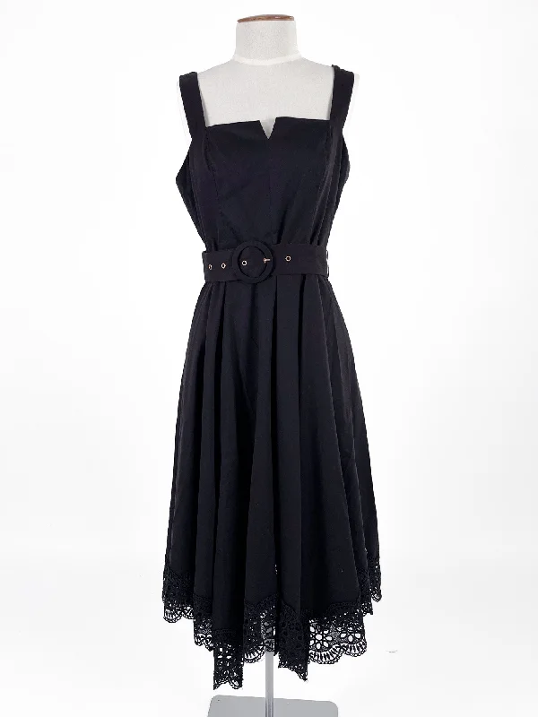 Portmans | Black Casual/Cocktail Dress | Size 8