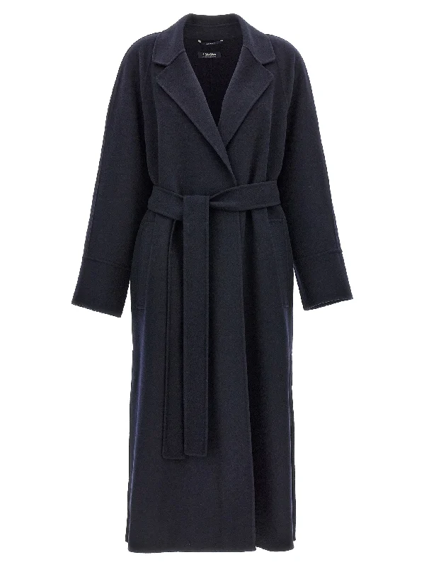 Agata Coat Knit Longline Duster