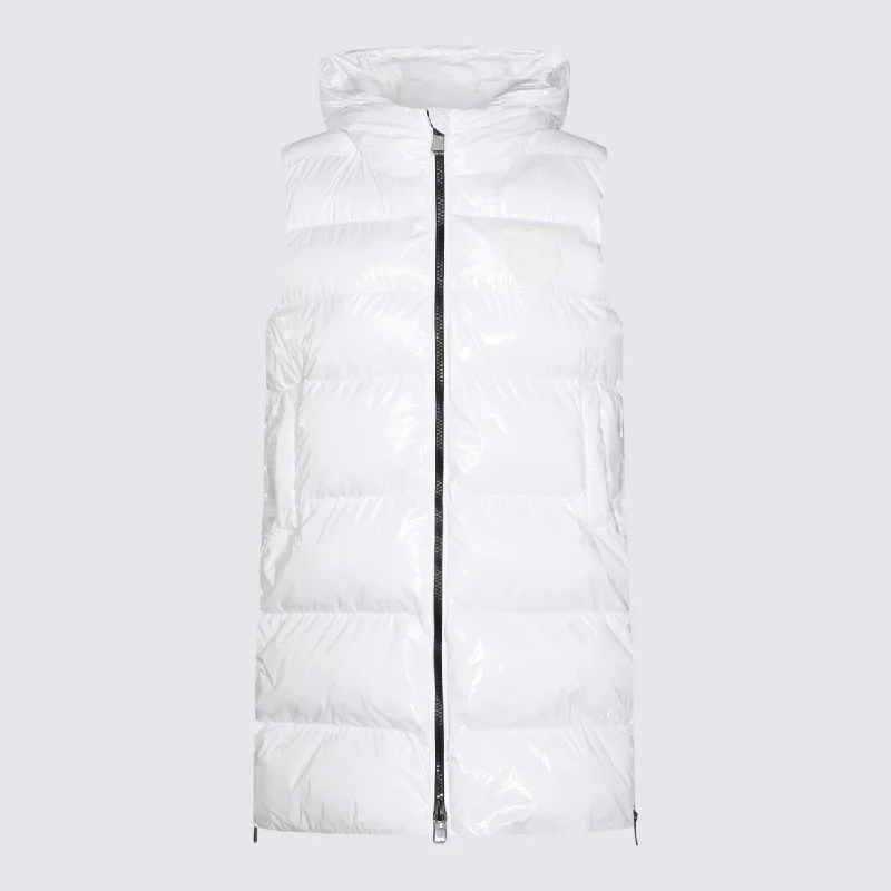 Pinko Coats White Chic Oversized Blazer